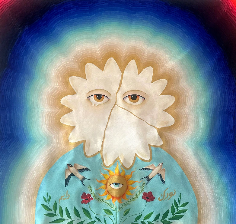 Your Light is Eternal -110×110 cm